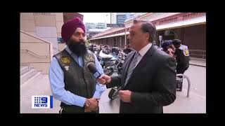Sikh Motorcyle Club Australia At Channel 9