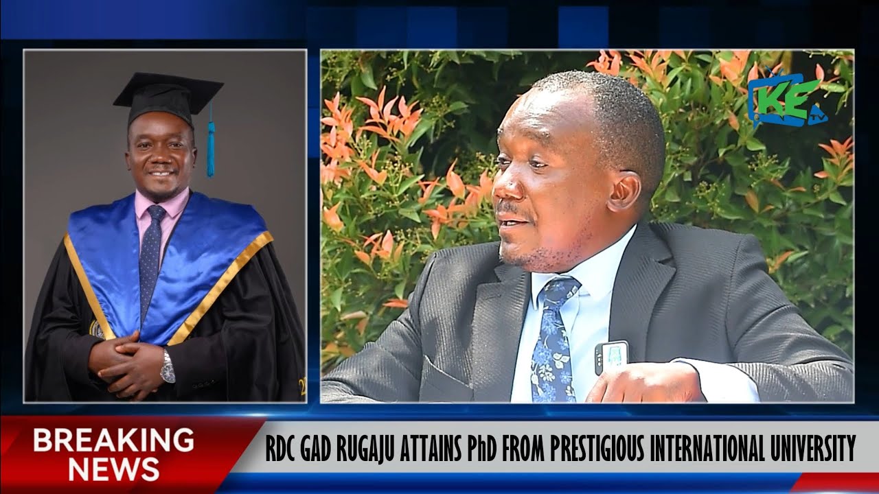 A Testament of Faith: RDC Dr. Ahimbisibwe Gad Rugaju's Journey to PhD in Organizational Leadership