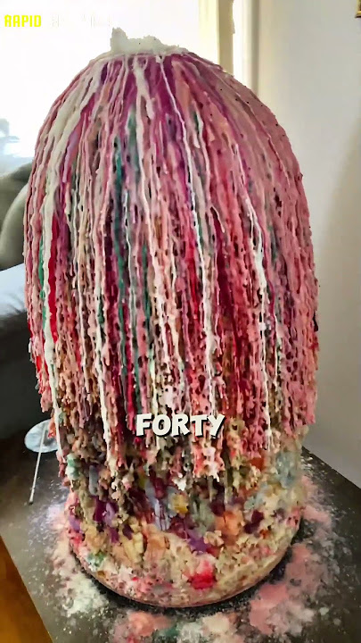 Giant Forty Year Old Candle  #shotrs