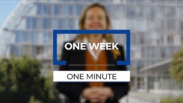 One Week, One Minute: Contributing to prosperity, security and peace