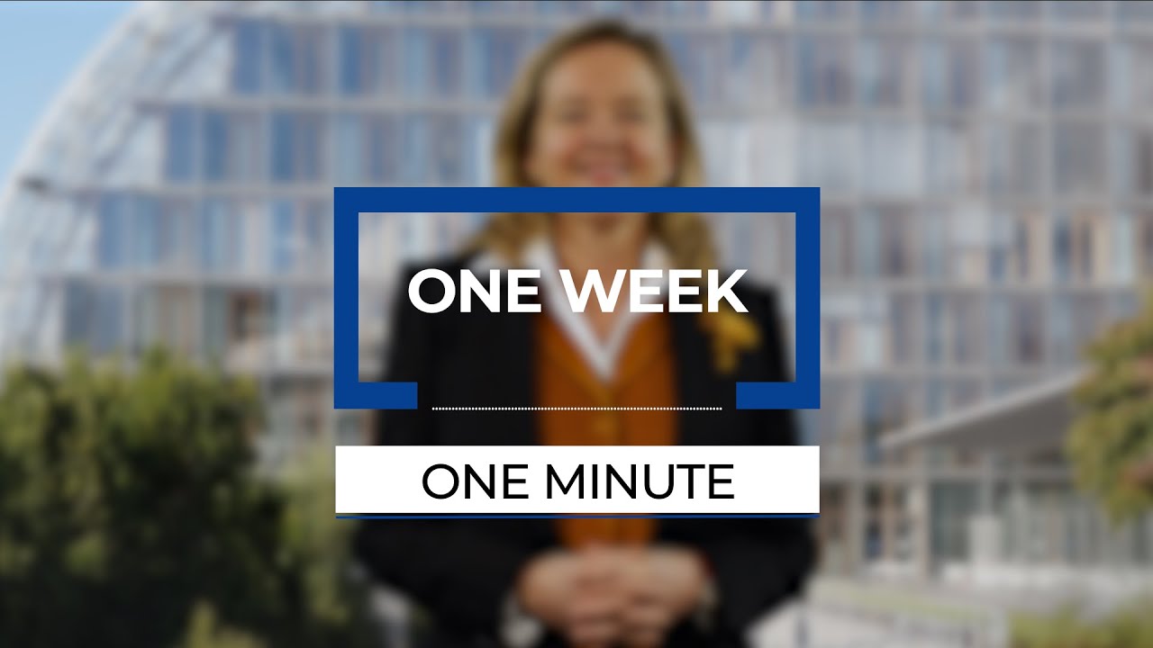One Week, One Minute: Contributing to prosperity, security and peace