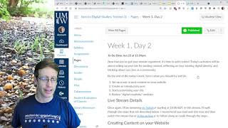 DGST 101: "Getting Started on Your Website" (Week 1, Day 2) screenshot 4