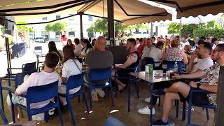 Los melillenses abarrotan las terrazas por el debut de La Roja en el Mundial 2026
