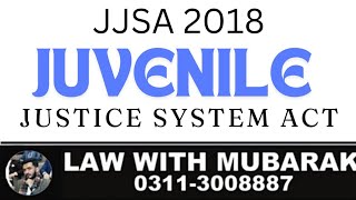 JUVENILE JUSTICE SYSTEM ACT LECTURE #2 SECTION 5-13