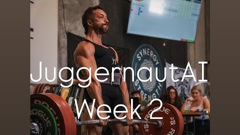 Week 2. Comp prep with Juggernaut AI