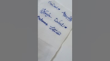 How to Write Z | Zainab Name signature style #ytshorts #shorts