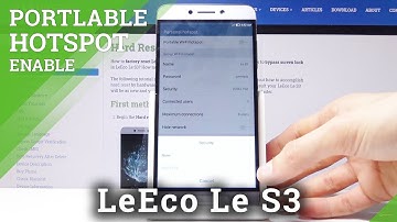 How to Create Portable Hotspot in LeEco Le S3 – Share Wi-Fi