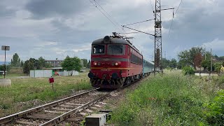 БВ4632 с 44117 пристига на гара Казанлък