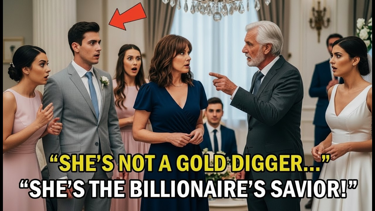 She Was Thrown Out of Her Sister’s Wedding — Until the Billionaire Groom’s Father Spoke Up