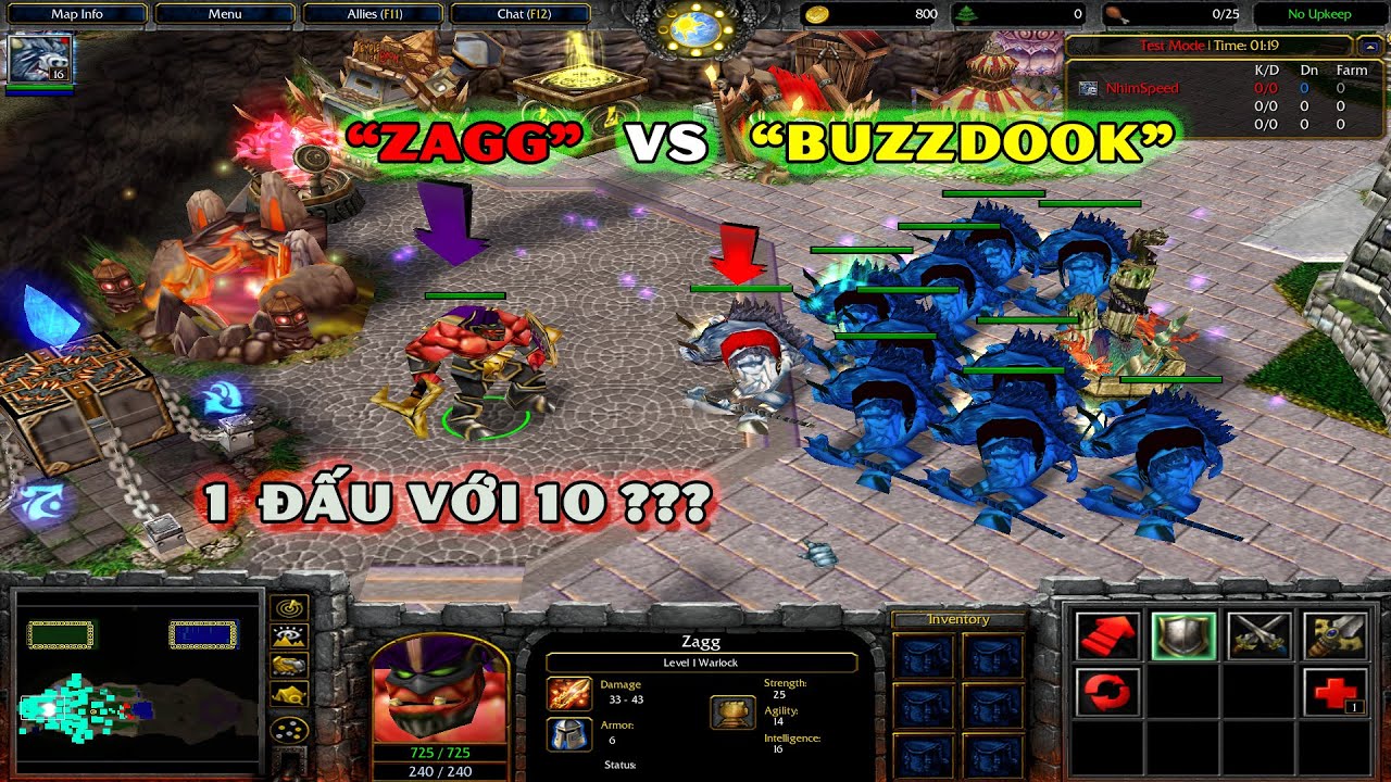 Buzz vs Zagg : 1 Người Chấp 10 – Ai Mới Là Quái Vật?