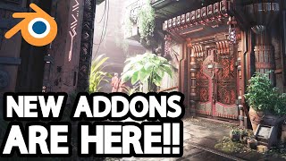 New Blender Addons & Updates You Probably Missed!