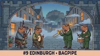 Jazz House Journeys 🎷 Edinburgh Castle dismisses the passage of modern time 🥃 Old Royal Mile