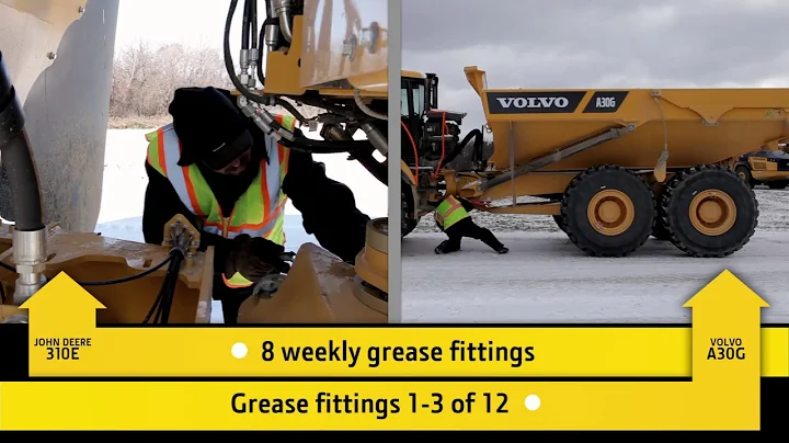 John Deere vs. Volvo Articulated Dump Truck Daily Pre-Operation Maintenance Comparison