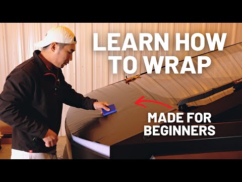 Basic Squeegee Techniques for Vinyl Wrapping - TESBROS 