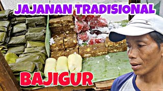 WAJIB COBA!! Jajanan kue tradisional BAJIGUR, Khas garut, MURAH DAN MENGENYANGKAN