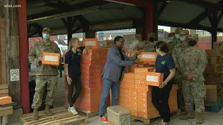 Fuel for body and mind: Partnership distributes STEM learning kits for kids, food boxes for families