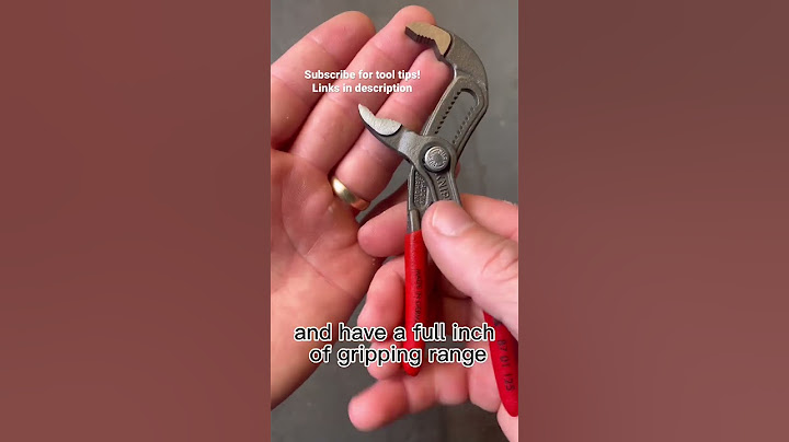 Knipex Cobra 125!  The most useful of the smaller wrenches?