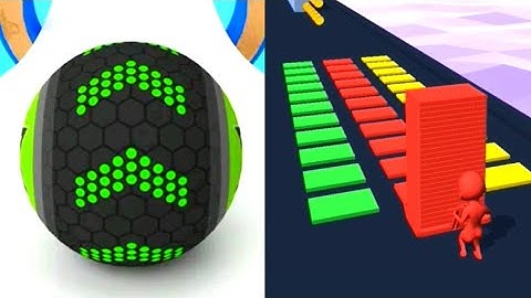 Going Balls Vs Stack Colors - Gameplay Android iOS Games Mobile Walkthrough