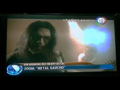 Gauchos de Acero en Canal 11 - Entrevista por el dia del Heavy Metal