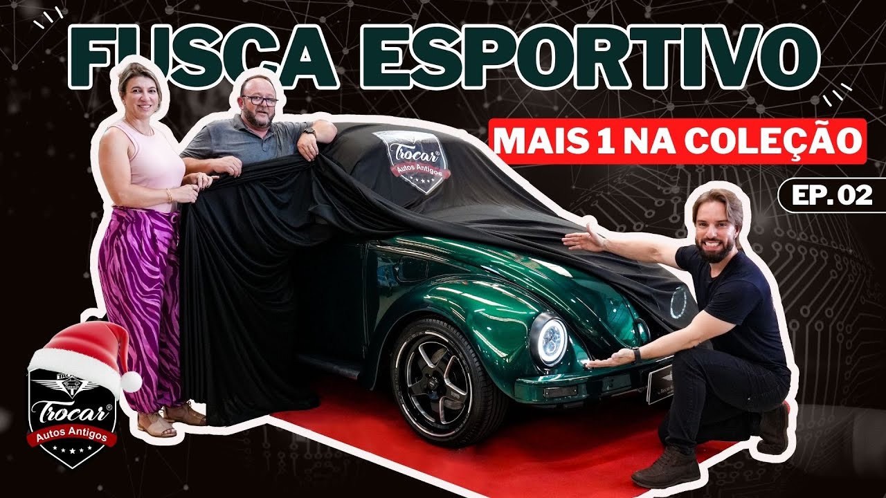 🎄 ESSE PRESENTE DE NATAL É UM SONHO! 🎁 Fusca 1985 Restaurado e Personalizado – DIA DE ENTREGA! 🚗