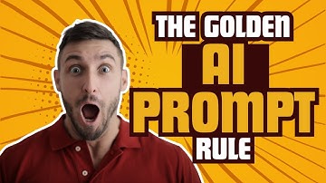 Mastering the AI Prompt | Golden formula explained