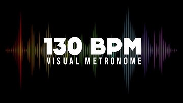 130 BPM Metronome (Visual Metronome / Click Track)
