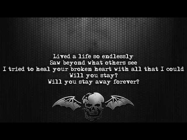 Avenged Sevenfold - So Far Away [Lyrics on screen] [Full HD] class=