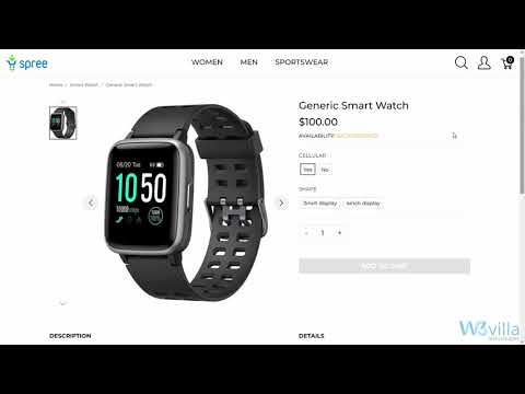 Spree Commerce Admin Dashboard | Product Panel - video from W3villa