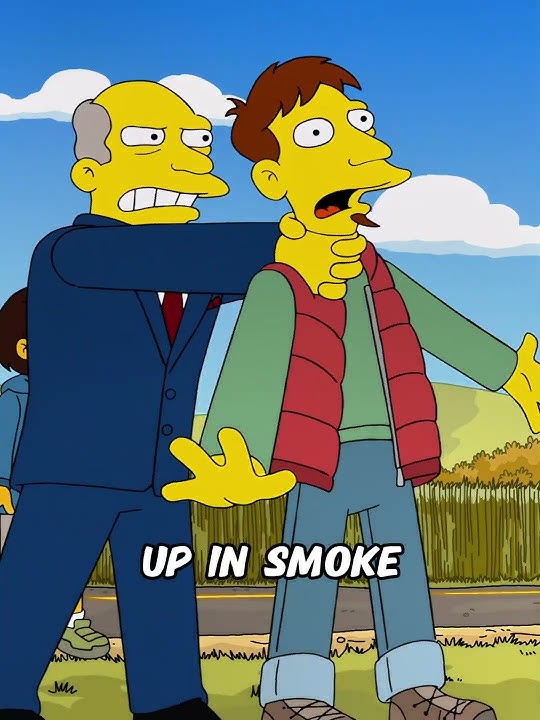 Skinner and Chalmers won't be at school for a long time #anime #animerecap #TheSimpsons