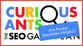 Should web development companies add footer links to their clients' sites