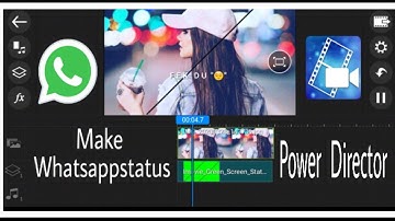 How To Create Trending WhatsApp Status Video in PowerDirector | it