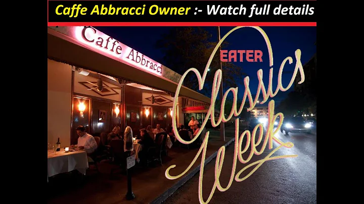 Caffe Abbracci Owner :- Watch full details ! Caffe...