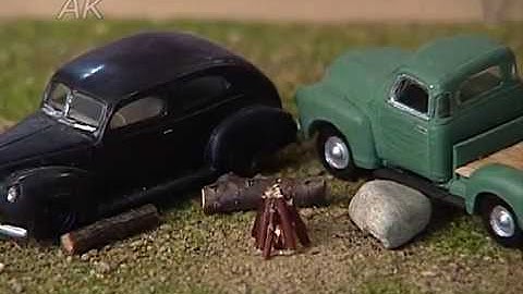 Adding a Campfire to Your Model Railroad Scenes