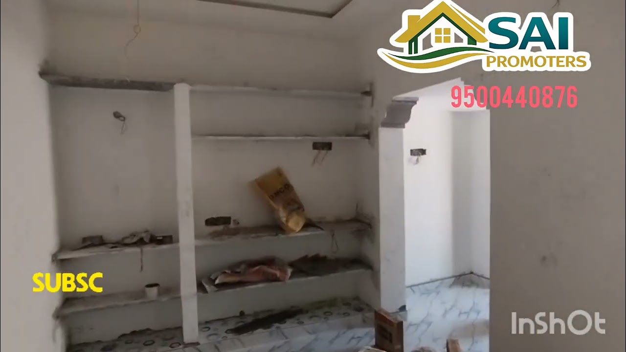 2BHK CMDA Property G+1 Construction total builtup area 900 sq ft, in Manali New Town, ready to move.