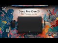 Meet deco pro gen 2  drawing tablet to new height