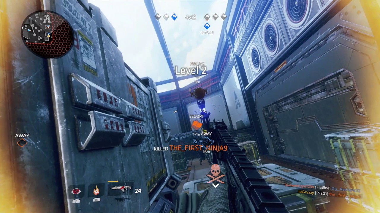 Titanfall 2: My First Game on PS4! (CTF NITRO)