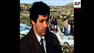 UPI LIB UN 10 3 80 OCCUPIED WEST BANK PEACE NOW DEMONSTRATION