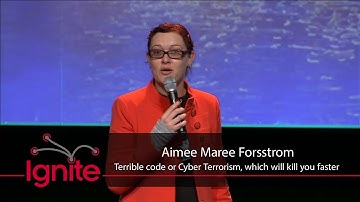 Terrible Code or Cyber Terrorism: Which Will Kill You Faster? - Aimee Maree Forsstrom