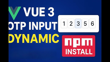 Vue 3 OTP Input Component | Auto-Focus, Paste & Dynamic Length Demo