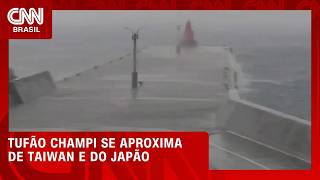“Ciclone monstro” cancela voos e coloca Taiwan e Japão em alerta | LIVE CNN