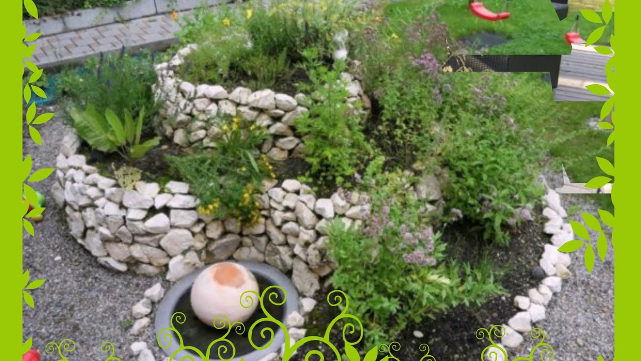 Gartenideen Mit Steinen - YouTube