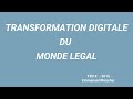 Lavenir de la justice legaltech et  innovation tedx issy les moulineaux  fvrier 2022