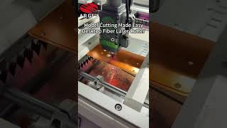 Model Cutting Made Easy | ARGUS Desktop Fiber Laser #metalcutting #lasercuttingmachine #arguslaser