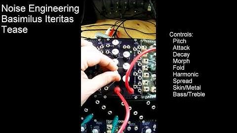 Noise Engineering  Basimilus Iteritas Tease