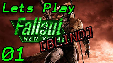 LETS PLAY: Fallout New Vegas (BLIND) part 1: Intro and Character Creation!