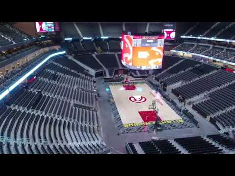 PHOTOS: Renovations to Atlanta Hawks' all-new State Farm Arena