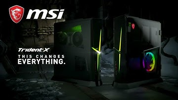 The First Look at MSI Trident X Compact Gaming Desktop | MSI