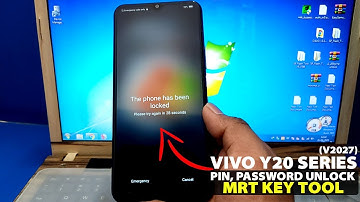 Vivo Y20/Y20i/Y20s Pattern,Password Unlock⚡Frp Bypass | MRT Key Dongle 2021