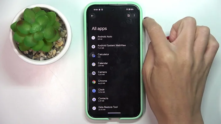 How to Reset App Preferences on GOOGLE Pixel 8A