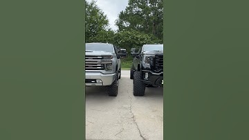 Here’s a height difference between Cognito leveling kit vs 5” lift kit.
